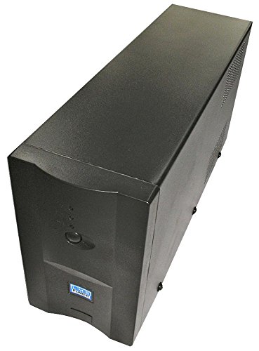 Generic 850VA SLA Intelligent UPS unit, angled view showing front panel and side vents.