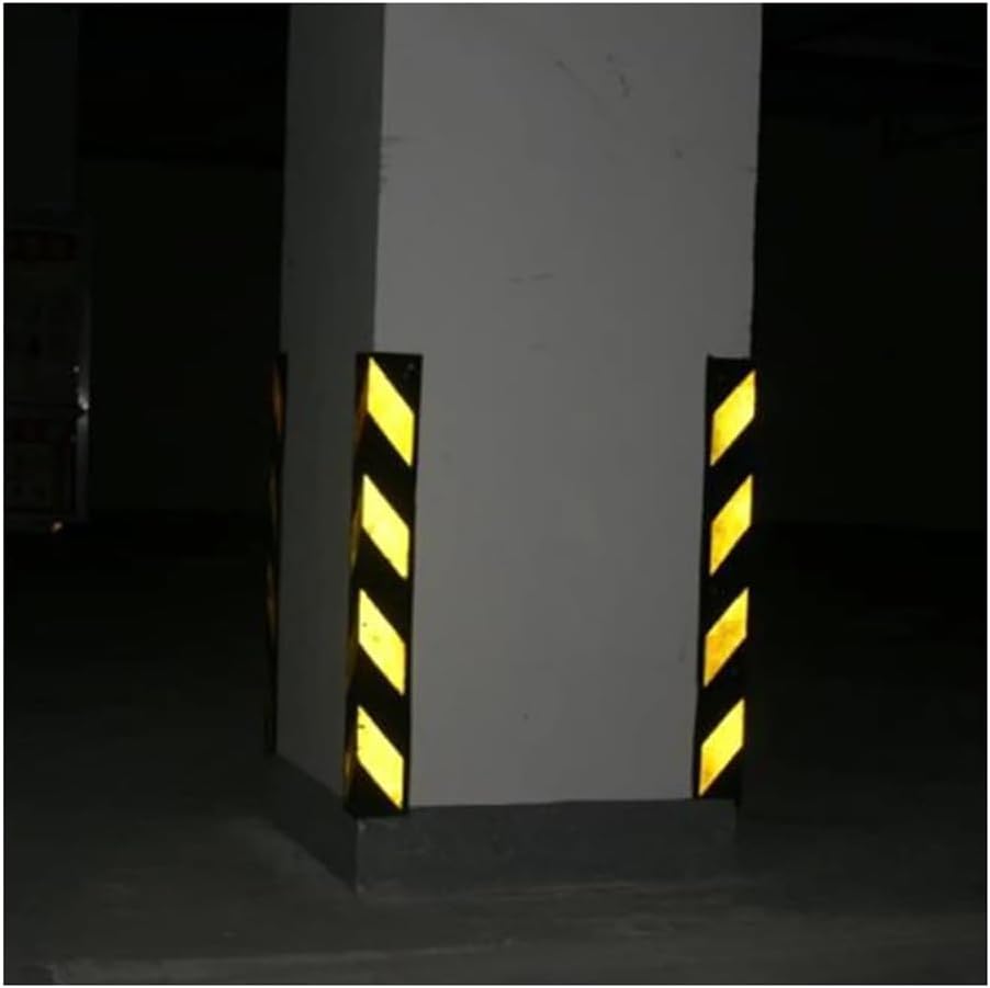 Wall Corner Protectors, Car Parking Protector, Rubber Corner, Reflective Ground Floor Garage Protection Wall Guards