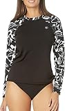 Hurley Ladies Long Sleeve Rash Guard (XL, Ink Fresco)
