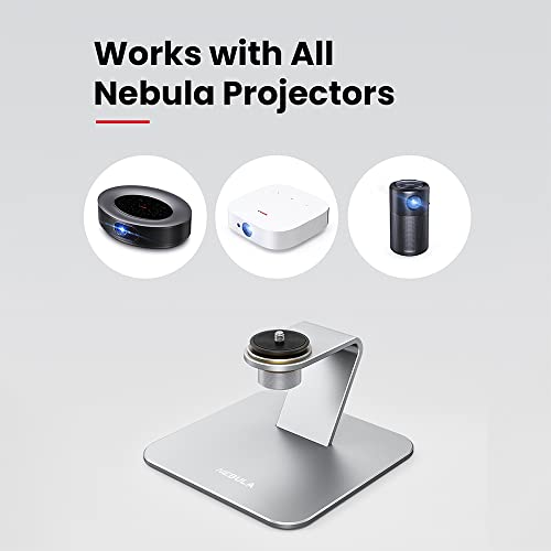 Nebula Desktop Stand for Projectors, 360° and Height Adjustment, Supports All Nebula Projectors, Including Capsule Series, Solar Series, Cosmos Series, Mars Series, Apollo, Astro