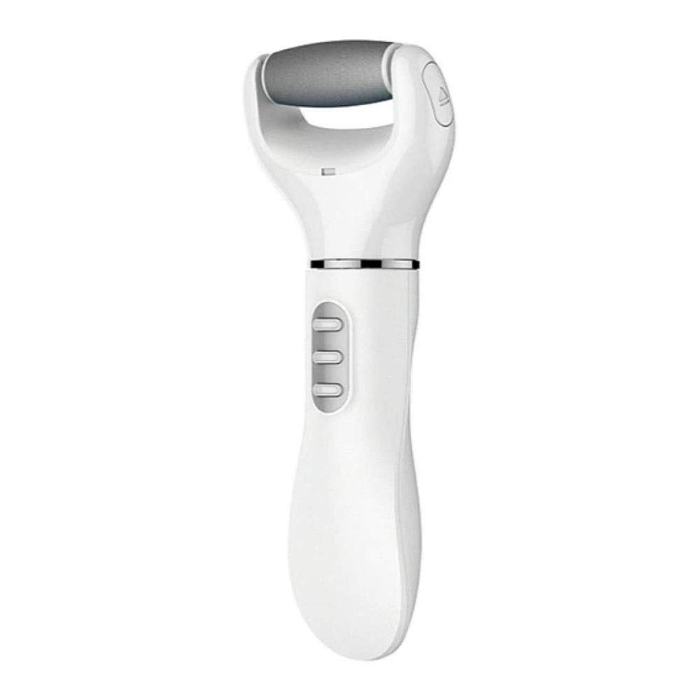 Kit elettrico per la rimozione del callo del piede, rimuovi calli ricaricabili 4 testine di levigatura Lima per piedi impermeabile portatile, strumenti per pedicure professionale Cura dei piedi per p