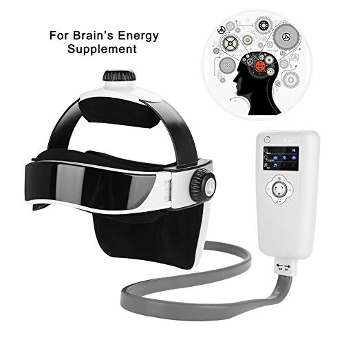 Filfeel Electric Head Massager W/Smart Controller, Helmet Scalp Brain Relax Tools Vibration Massage With Pressure Relief Health Care Relaxing Stress & Promoting Sleep Quality #TOP1