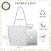 Sunwel Fashion Bolso de mano con cremallera para mujer Imagen de Sunwel Fashion Bolso de mano con cremallera para mujer