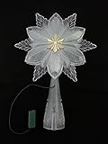 Glowing Snowflake Tree Topper 2010 Hallmark Ornament