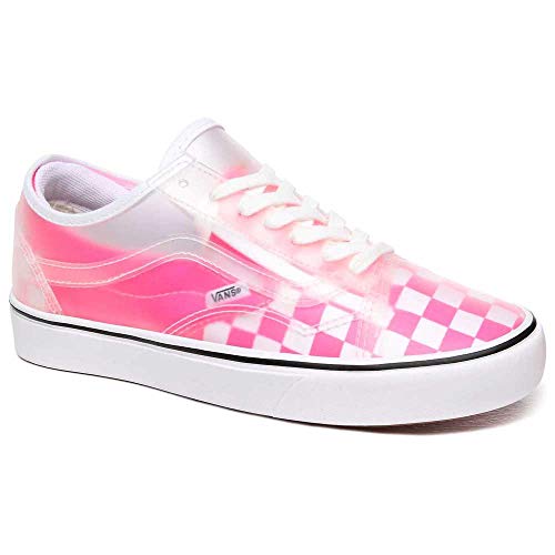 Vans Comfycush Slip-Skool Knockout Pink/True White Men's 6, Women's 7.5 Medium