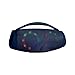 Louttary Altoparlante portatile Bluetooth RGB Funzione Luce Altoparlante Home Player per Ufficio Esterno Blu immagine