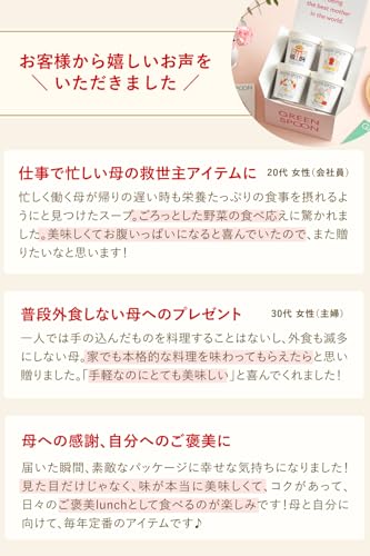 グリーンスプーン 野菜 スープ ギフト 4食