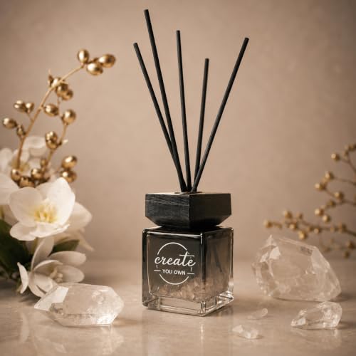 Difusor de varitas con cristales 100ml personalizable