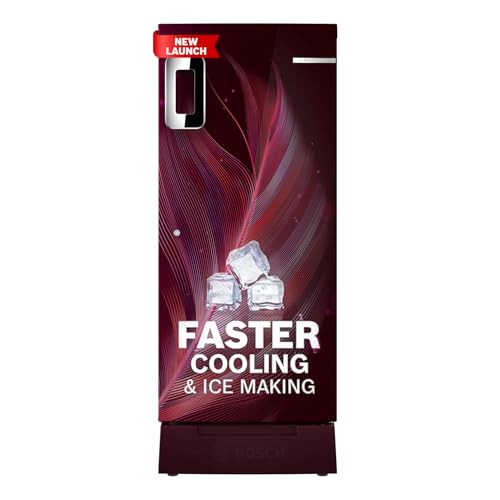 Bosch 207 L, 4 star, Direct-Cool Single Door Refrigerator | 18 Hr...