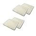 HQRP 4-Pack Wick Filter Compatible with Vornado EVAP1, EVAP2, EVAP3, Model 30 /Model 40 / Model 50 Humidifier