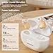 Hearing Aids for Seniors, Invisible Rechargeable Digital Hearing Aids with 16-Channel Sound Processing Noise Cancelling OTC Auto-On/Off (Beige-Flesh)