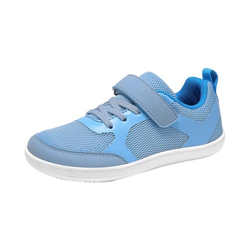 Kids Boys Girls Hiking Shoes Lace-Up Low Top Lightweight Breathable Athletic Sneakers Non-Slip Sole Sports Shoes