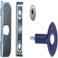 Yale YALP6P112SC Sicherheitsschloss, Chrom seidenglänzend