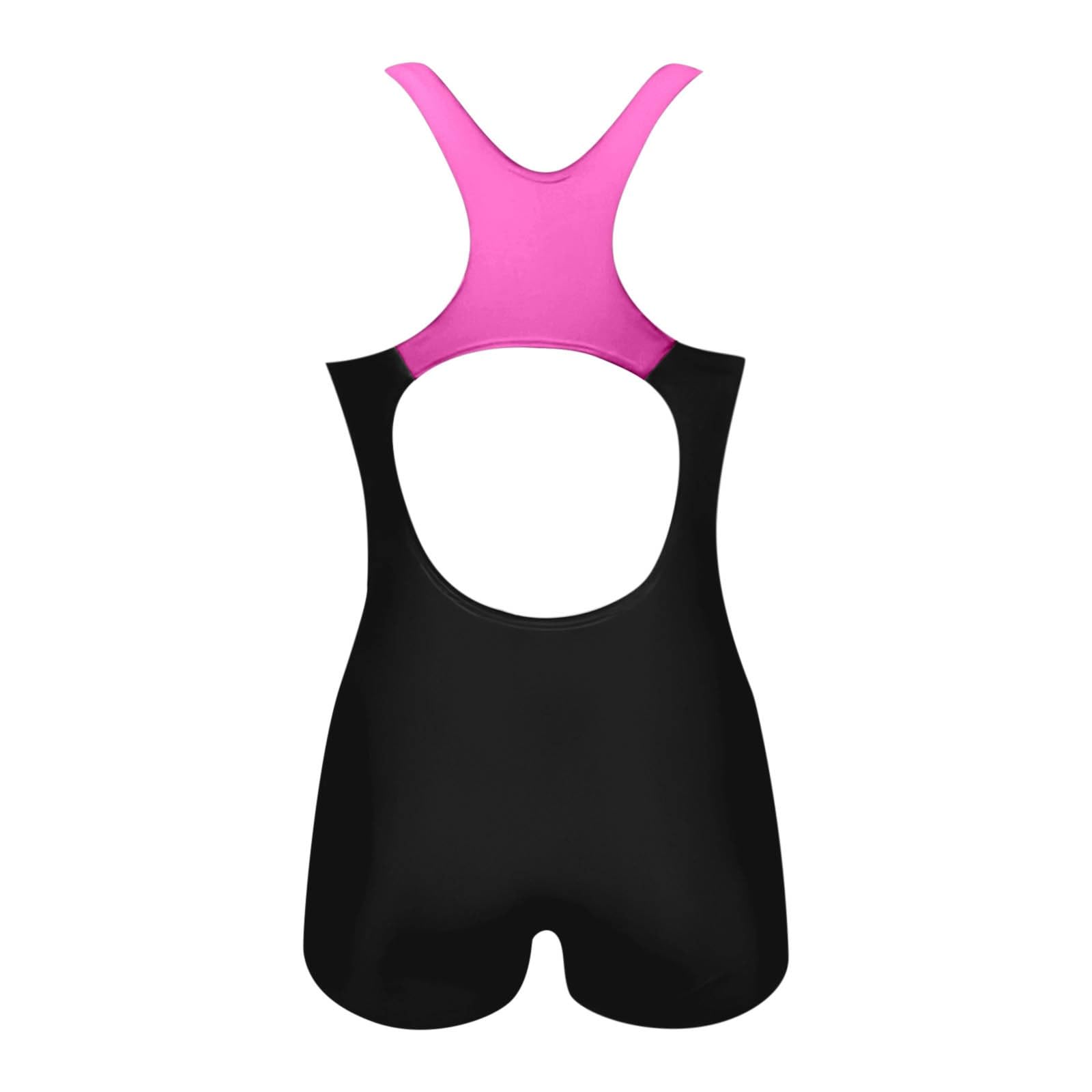 Costumi da Bagno Donna Intero Costume da Bagno Sportivo Tankini Sportivo con Collo Monokini Color Block E Design con Schiena Scoperta