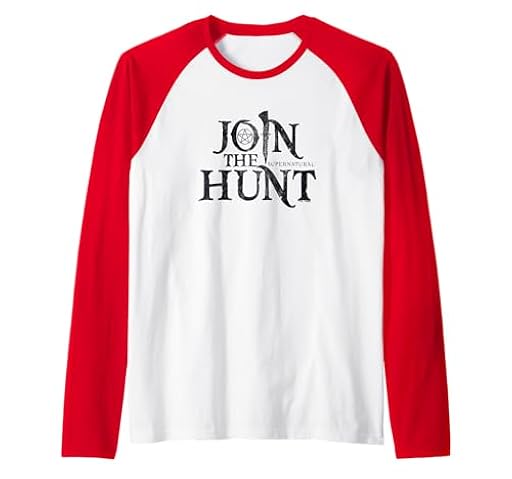 Supernatural Join the Hunt Logo Camiseta Manga Raglan | Ya disponible en tu tienda friki favorita! En mundofriki.es!