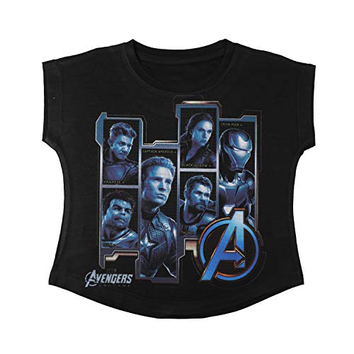 Image of Marvel Girls' Jumper (DMAGT0090.2 2-3Y Black 2-3Y)