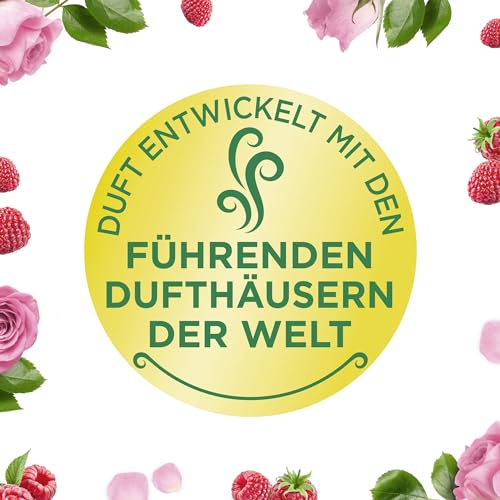 Air Wick Wohlfühl-Duftkerze DUO im Glas – Duft: Raspberry Rose Splash – Enthält natürliche ätherische Öle – Duftkerzenset mit je 2 Kerzen