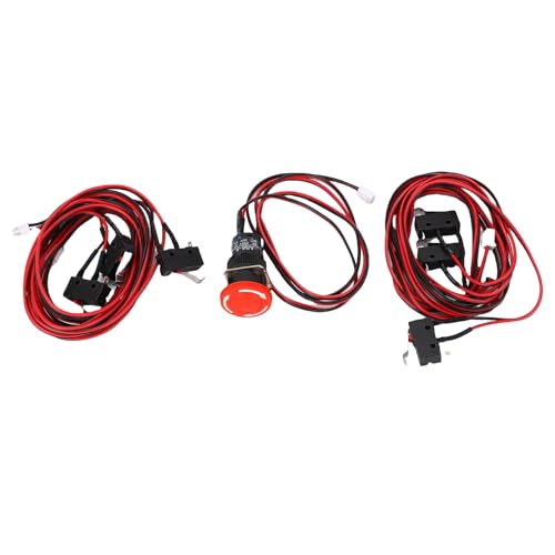 Micro-interrupteurs pour calibrage de routeur CNC avec arrêt d'urgence - 4
