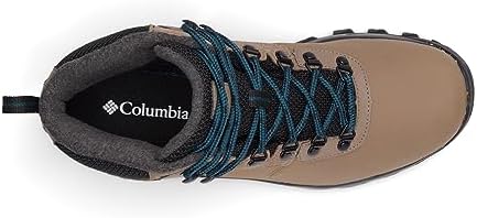 Columbia Men's Newton Ridge Waterproof Omni-Heat II, Ash Brown/Night Wave, 8 | Image 7