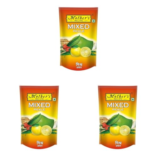 Image of Mother's RECIPE Mixed Pickle (Roi) Pouch, 500 g (Pack of 3)
