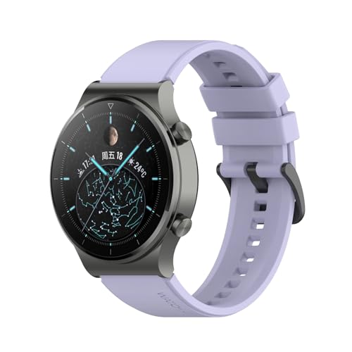 [�����ȓX] 20 22mm ���j�o�[�T�� �N�C�b�N �����[�X�ʖʃV���R�� �X�g���b�v �ɓK��Huawei Watch GT 2 GT2 Pro GT3 GT 3 Pro 46mm/3 SE �����i�[�����X�g���b�v�ɓK���Ă��܂�(Viola,20mm Un
