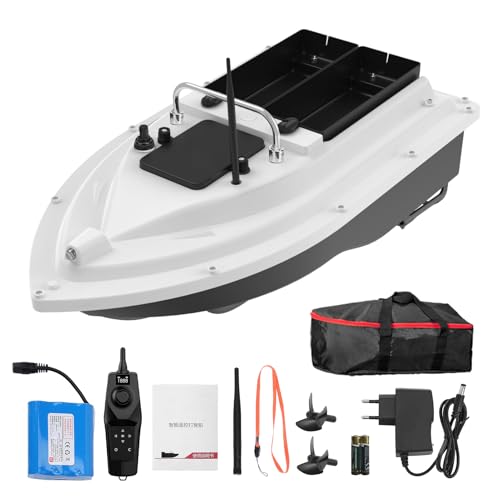 Bateau amorceur GPS 500m avec télécommande sans fil et retour automatique de 2kg