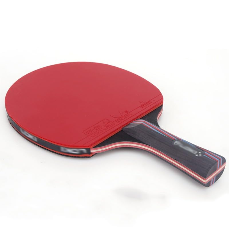 JITEM Ping Pong Paddle,Table Tennis Paddle,Professional Table Tennis Bat, 5-Layer Wood 2-Layer Carbon Fibre Table Tennis Racket for Beginners and Experienced Players