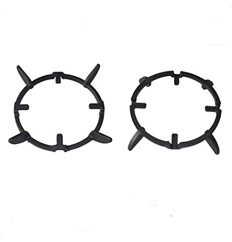 Non Slip Black Cast Iron Stove Trivets For Kitchen Wok Support Ring Cooktop Range Pan Holder Stand Stove Rack Milk Pot Holder For Gas Hob - Gas Stove Accessories #TOP2