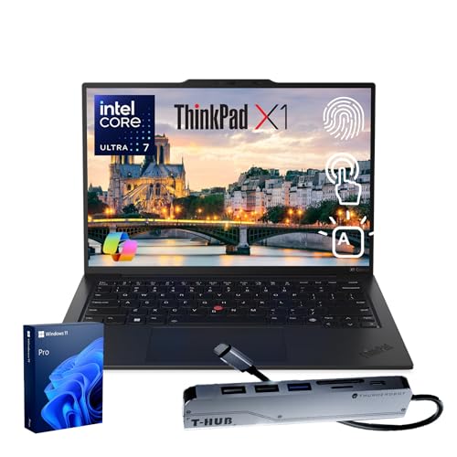 Lenovo ThinkPad X1 Carbon Gen 13 Business AI Laptop, Intel Core...