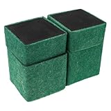 Kisangel 4 Piezas Cubos Filtro Acuario con Activado Purificador Agua para Tanques Marinos Agua Dulce Sistema Filtración Mecánica Compatible con Filtros Internos