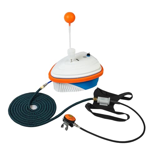 TUXING Scuba Diving Ventilator Tankless Diving System,Portable Rechargeable Scuba Diving Tank,Waterproof Air Compressor,Swimming Pool Toys Diving Toys,Dive Without Tanks (LY700-Single User)