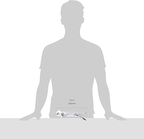 Miniatura 8 de Amazon Basics Llave ajustable de bloqueo, 10 pulgadas x 2.7 pulgadas x 0.75 pulgadas