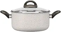 Brinox - Caçarola com Tampa 20Cm 2,65L Ceramic Life Suprema - Vanilla