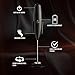 Zulay Kitchen Executive Series Milk Frother Wand - Upgraded & Improved Stand - Ideal Coffee Gift - Coffee Frother Handheld Foam Maker For Lattes - Electric Milk Frother Handheld For Cappuccino