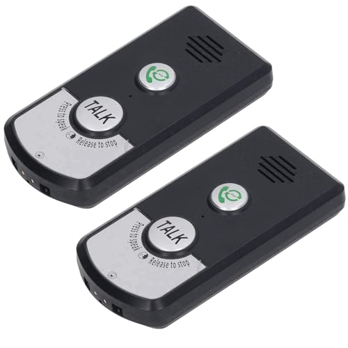 Timbre con Intercomunicador de Voz de 2 Vías, Timbre Electrónico Resistente Al Agua, Timbre con Intercomunicador de Voz Inalámbrico, Sistema de Interfono para Interiores y