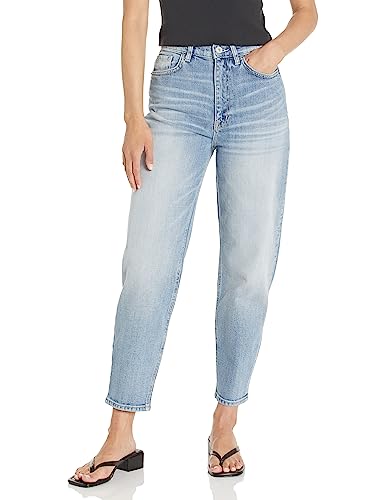 Current/Elliott Women’s The Jaunt – Balloon Leg High Waisted Jeans in Dunes Blue