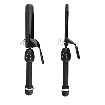 StyleCraft Black Gold Professional Curling Iron 1.5" and .5"