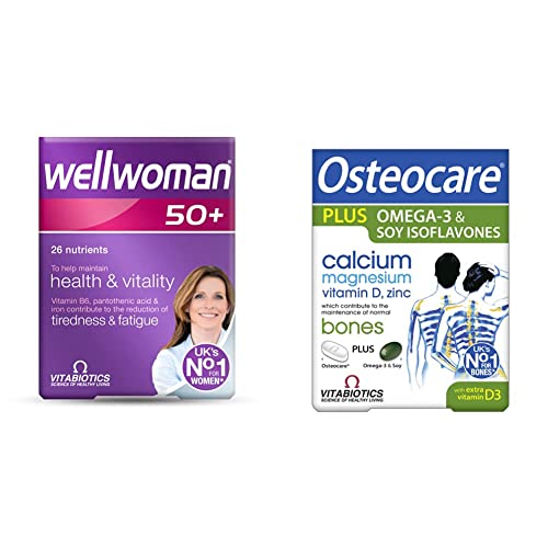 Wellwoman 50+ Support Pack with Osteocare Plus Omega 3