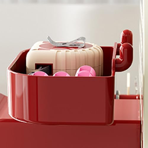 Porte-crayons multifonction pour bureau empilable avec tiroirs