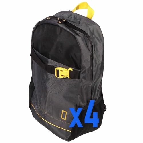Sac National Geographic 18L jaune et noir pour vos randonnées