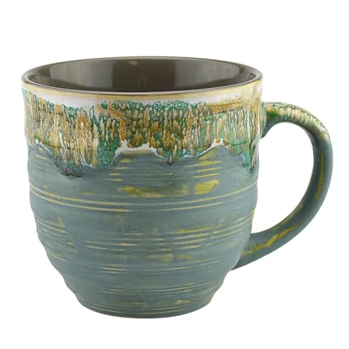 Set de 4 Tazas de Café Grandes en Cerámica Glaseada 20 oz miniatura 4