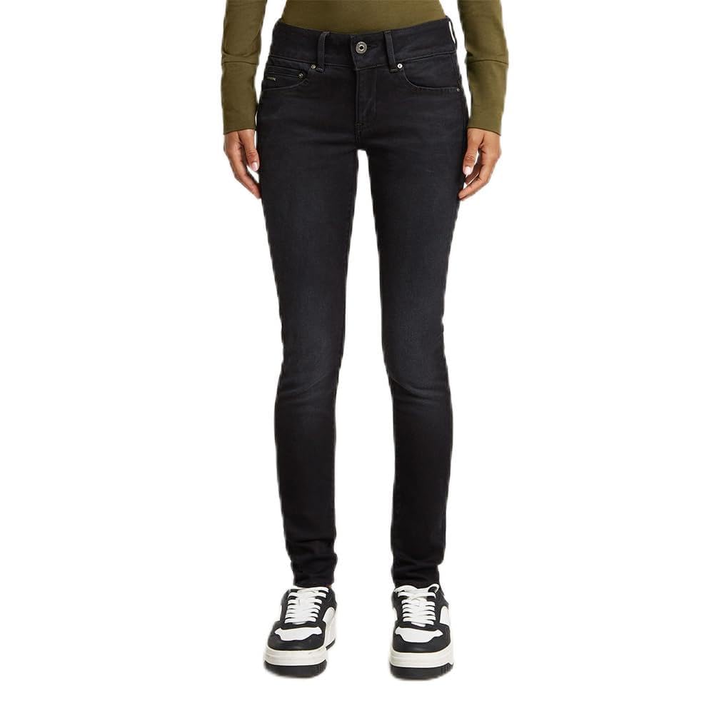 G-STAR Midge Cody Mid Skinny Jeans 27 Grey