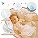 Sonwyoung 4 Pcs Baby Baptism Gifts Sets Includes Babies Security Blanket 9.8'' Praying Lamb Plush Toy with Comfort Cross Christian Baby Gifts for Newborns Toddlers