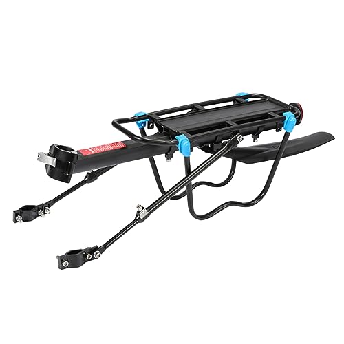 KOMBIUDA Bike Carrier Rack Versatile Luggage Carrier for Road Mountain Bikes Simple Setup Use