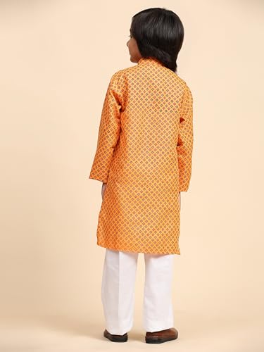 Image of Pro-Ethic Style Developer Boys Cotton Kurta Pajama For Kid's Ethnic Wear | Cotton Kurta Pajama (S-239)