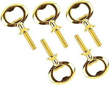 Pen Kit Mall - 5 Pack Bottle Opener Hardware Project Kit for Wood Turning DIY Wood Craft Craft Gold