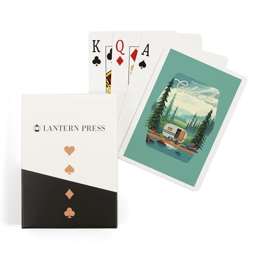 Lantern Press Baraja de Poker con 52 Cartas