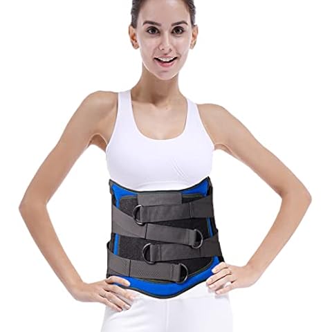 TANDCF Medical Lumbar Sacral Back Brace Lumbosacral Corset Spinal Orthosis Support Belt LSO Brace(L) Cover