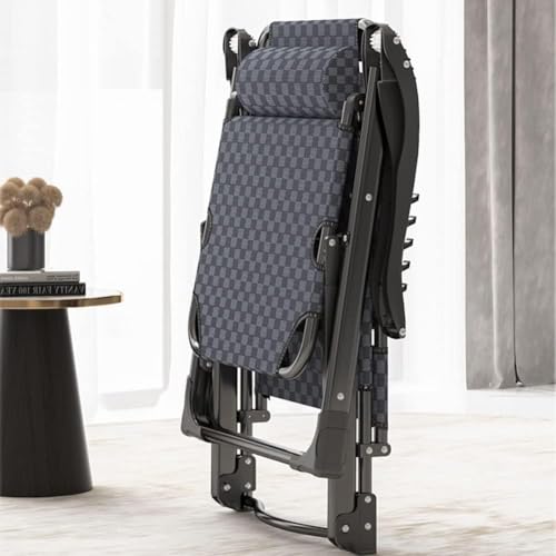 Chaise longue pliante réglable extérieur piscine plage avec coussin