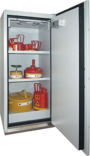 LaCont Umwelttechnik GmbH Sicherheitsschrank Typ 90 H1315xB595xT598 m. 2 Böden 1 Wanne m. Abdeck. grau